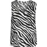 Vero Moda - Vmeasy Joy - Mouwloze Top - Birch/Zebra - Dames
