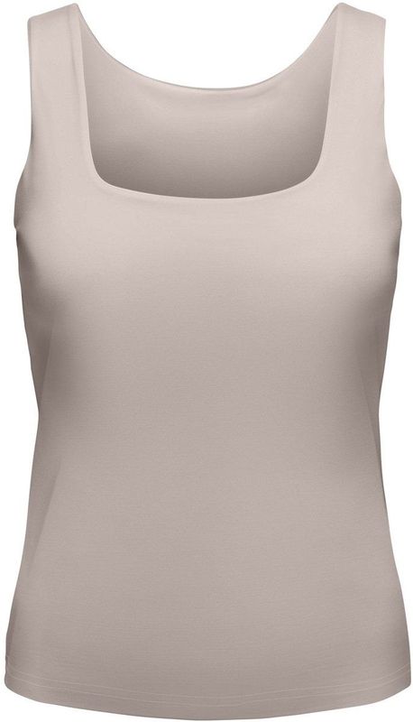 Only Play - Font 2-Way Top - Dames - Zwart - Zweetafvoerend Materiaal