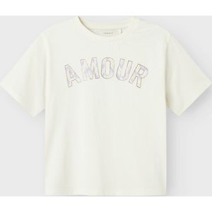 NAME IT - T-shirt - Wit - Katoen