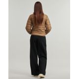 Only - Onltahia Lw Quilted Hood Jkt - Gewatteerde Jas - Cocoa Crème - Dames