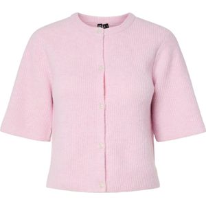 Pieces Pcsilly Ss o Neck Knit Cardigan Noos Bc Dames Cardigans