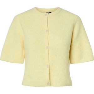 Pieces - Silly - Cardigan - Zacht - Ronde Hals - Korte Mouwen - Knoopsluiting