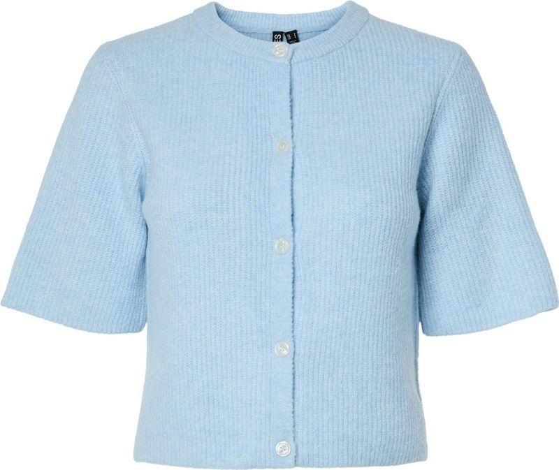 Pieces - Silly - Cardigan - Zacht - Korte Mouwen - Knoopsluiting - Losse Pasvorm