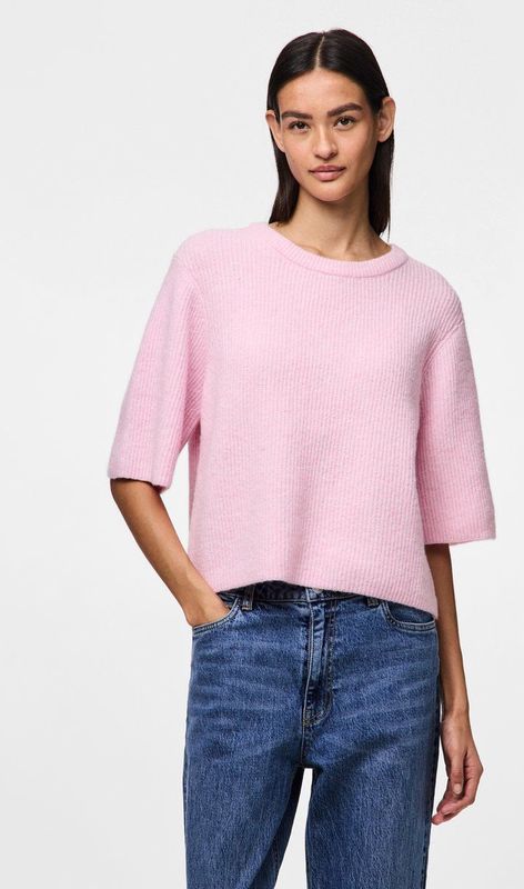 Gebreide Trui - Zwart - 50% Gerecycled Polyester - Losse Pasvorm