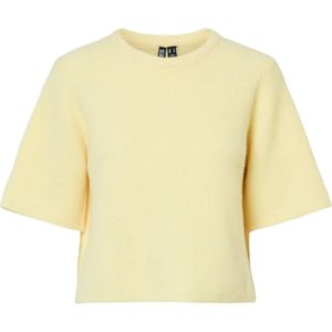 Pcsilly Korte Mouwen Gebreide Top