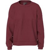Pieces Trui Pcchilli Ls Loose Sweat Noos Bc 17156302 Tawny Port Dames Maat - XS