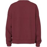 PIECES sweater PCCHILLI donkerrood