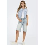 Only - Denim Gilet - Light Blue - 100% Katoen