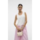 Top - Geknoopt Detail - Mouwloos - Regular Fit