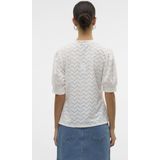 Top - O-hals - Regular Fit - 2/4 Ballonmouwen