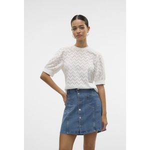 Vero Moda - Casual T-shirt - Snow White - 95% Gerecycled Polyester