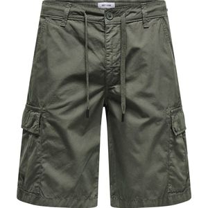 Only & Sons - Cargoshorts - Regular Fit - Knielang