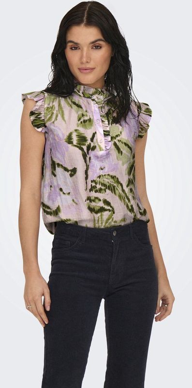 Jacqueline de Yong - Jdybilly - Top - Salsa Rosa/Orchid Bloom - Viscose/Polyamide