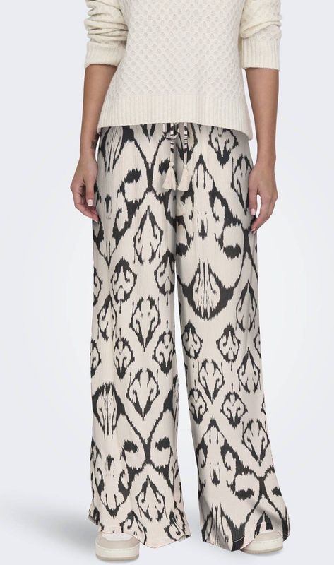 JDY - Harembroek - Zwart - Viscose - Wijde Pijpen