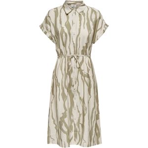 JDY - Lange Jurk - Blousejurk - Midi-lengte - Regular Fit