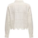 Jacqueline de Yong - Blouse - Zacht Roze - 100% Katoen - Geborduurd Detail