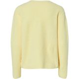 Pieces Vest Pcsilly Ls Rev Tie Knit Noos Bc 17150235 Pale Banana/melange Dames Maat - XS