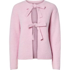 PIECES gebreid vest roze