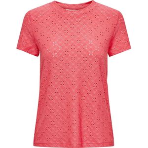 Jdy cathinka S/S Tag Top JRS Noos, roze of sharon, XS