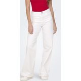 JDY - Wide-leg Jeans - High Waist - Blauw - Katoen