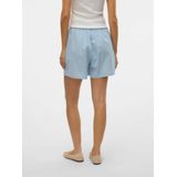 VERO MODA - Vmcharlotte Mw Stripe - Korte Broeken - Luchtvaartblauw