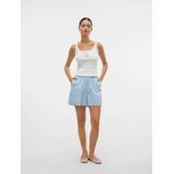 VERO MODA - Vmcharlotte Mw Stripe - Korte Broeken - Luchtvaartblauw