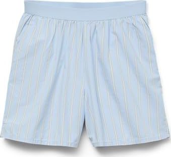 VERO MODA - Vmcharlotte Mw Stripe - Korte Broeken - Luchtvaartblauw