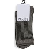 Pieces - DSS17151110 - Sokken - Glitter - 1-paar - Biologisch Katoen