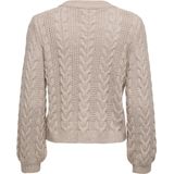 Only - Truien - Beige - Synthetisch
