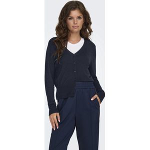 Only - ONLVENICE LIFE LS VNECK CARDI KNT NOOS - Vest - Night sky - Lange Mouwen
