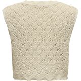 Only - Onlchili S/l String Vest - Gilet - Ecru - Gerecycled Katoen