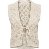 Only - Onlchili S/l String Vest - Gilet - Ecru - Gerecycled Katoen