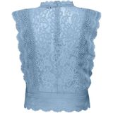 Onlkaro - Top - Korte Mouwen - O-hals - Regular Fit - Kanten Detail