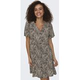 Only - A-lijn Jurk - Zwart - Zachte Stof