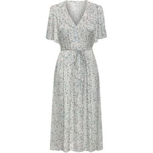 ONLY - ONLHALIA LIFE MIDI DRESS WVN NOOS - Dames - Mini Jurk - Zwart - Katoen