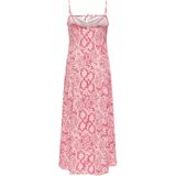 ONLY - ONLNelly - Jurk - Lichtoranje - Jerseyjurken