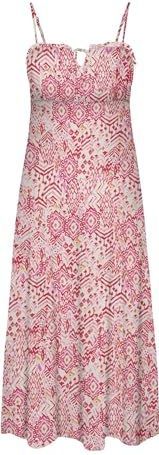 ONLY - ONLNelly - Jurk - Lichtoranje - Jerseyjurken