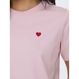 JDY Shirt 'JDYPISA'  rosa / rood