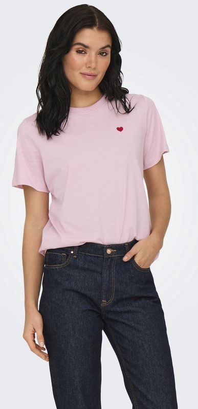 JDY Shirt 'JDYPISA'  rosa / rood