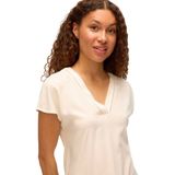 Vila - VMBELLA - Blouse - Effen - Viscose - Kwartmouw - Losse Pasvorm