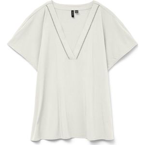 Vila - VMBELLA - Blouse - Effen - Viscose - Kwartmouw - Losse Pasvorm