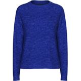 pieces - PCJULIANA LS O-NECK KNIT NOOS - Gebreide Trui - Bluing - Regular Fit