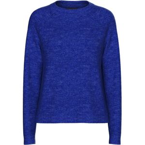 pieces - PCJULIANA LS O-NECK KNIT NOOS - Gebreide Trui - Bluing - Regular Fit