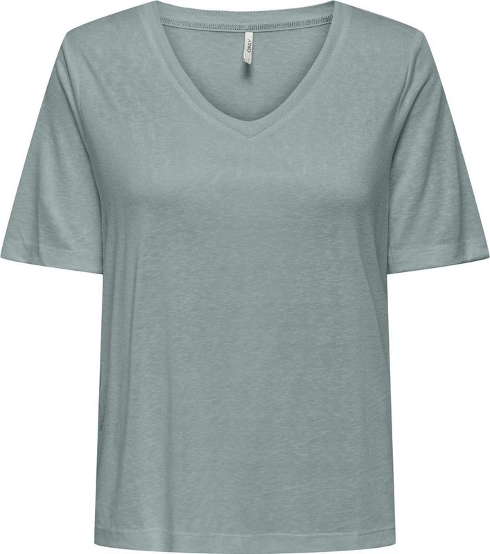 Onlelise - Top - V-Hals - Korte Mouwen - Regular Fit