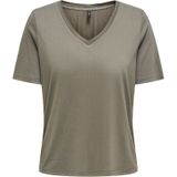 Onlelise - Top - V-Hals - Korte Mouwen - Regular Fit