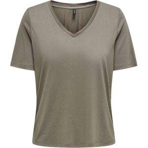 Onlelise - Top - V-Hals - Korte Mouwen - Regular Fit