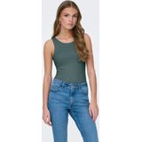 Top - ONLKENYA - Effen - Mouwloos - Slanke Pasvorm