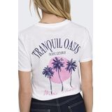 Onllucia - T-shirts - O-hals - Korte Mouwen - Regular Fit - 3D Print
