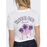 Onllucia - T-shirts - O-hals - Korte Mouwen - Regular Fit - 3D Print
