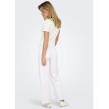 Onlfenja - Life Ss AOP Top - Cloud Dancer - Katoen